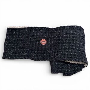 Superdry Chunky Knit Fleece-Lined Snood / Neck Warmer – Navy